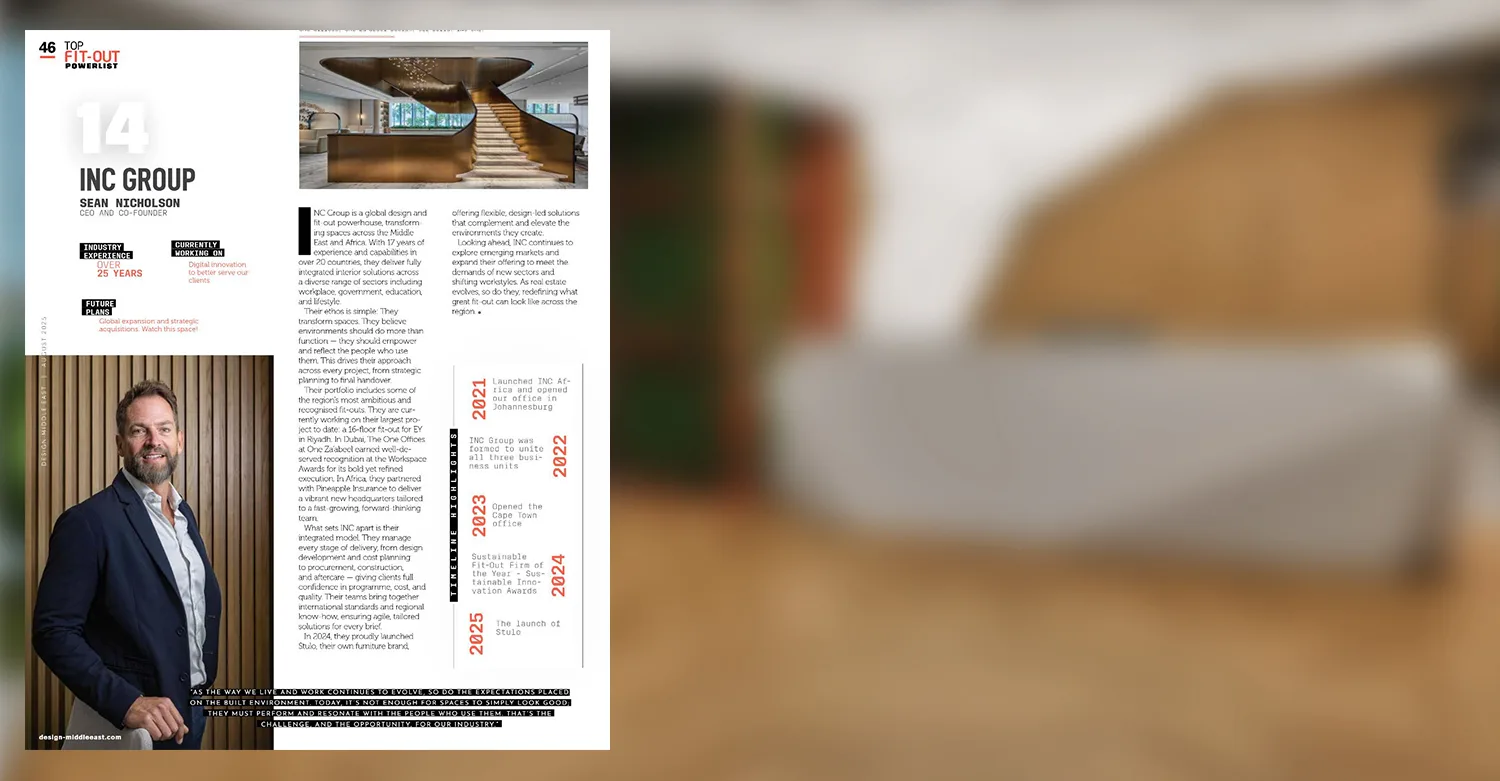 Design Middle East August 2025